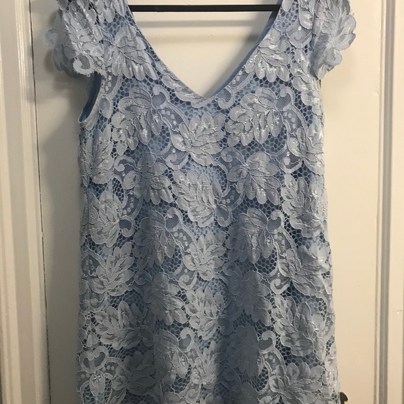 bb dakota lace shift dress